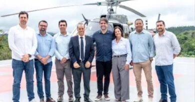 São Gonçalo do Rio Abaixo inaugura heliponto e secretário de Estado anuncia primeiras cirurgias no Hospital ainda este ano