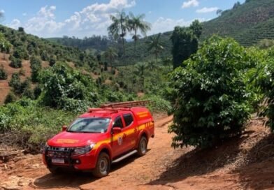 Campestre MG, CBMMG realizam buscas por pessoa desaparecida