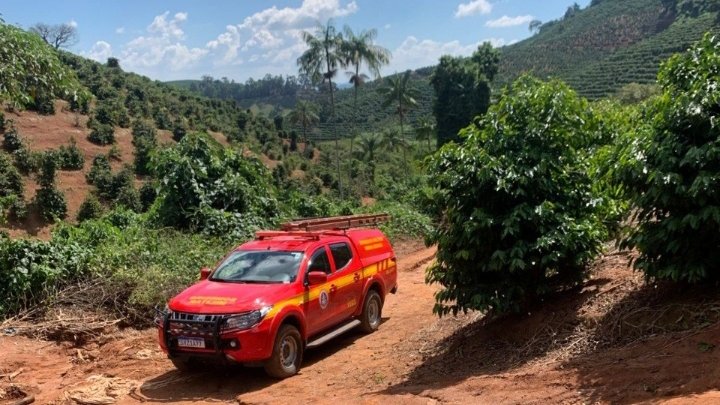 Campestre MG, CBMMG realizam buscas por pessoa desaparecida