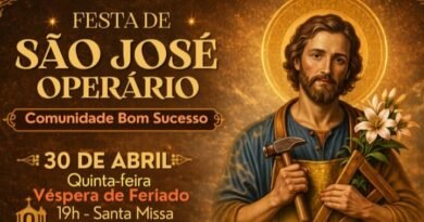 Festa de São José Operário (30/04/2026)