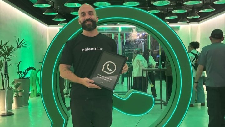 Mineira HelenaCRM é reconhecida pela Meta como principal parceira em WhatsApp para PMEs na América Latina
