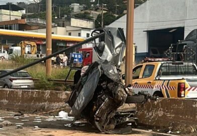Belo Horizonte: carreta desgovernada atinge 13 veículos no Anel Rodoviário (ocorrência em andamento)