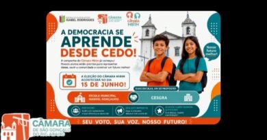 Câmara de São Gonçalo do Rio Abaixo define data da eleição do Câmara Mirim e alunos iniciam campanha nas escolas
